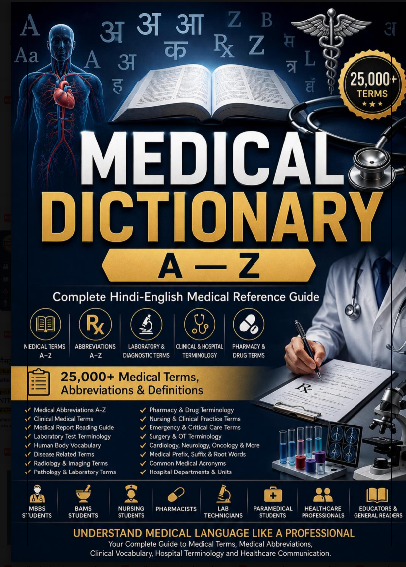 Free bonus Medical Dictionary A–Z reference cover